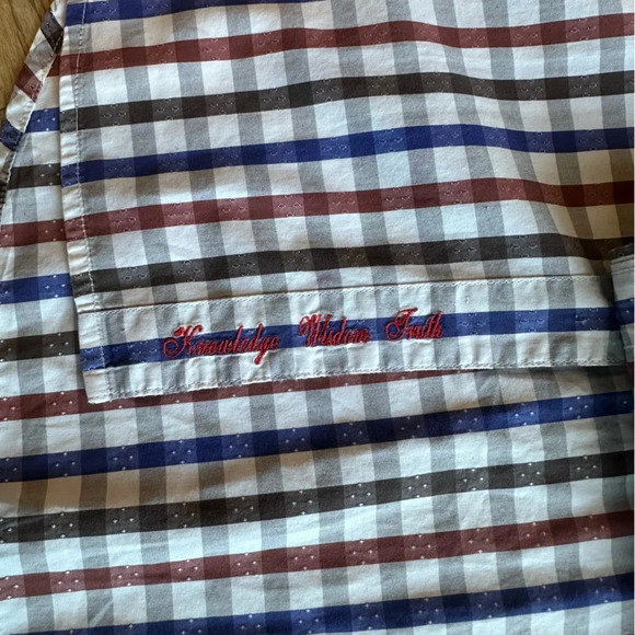 Robert Graham Modern Americana Men’s button down shirt size medium plaid - Picture 10 of 16